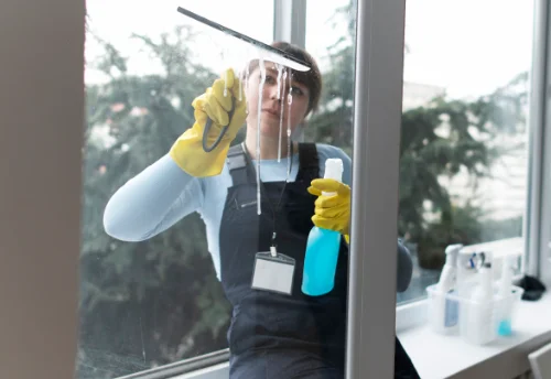 Nettoyage de vitres intérieures et extérieures à Dommartin-le-Saint-Père
